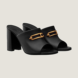 【HERMES】Camilla mules サンダル 在庫確認ください HERMES Calfskin Camilla Mules 38 White 821445 | FASHIONPHILE